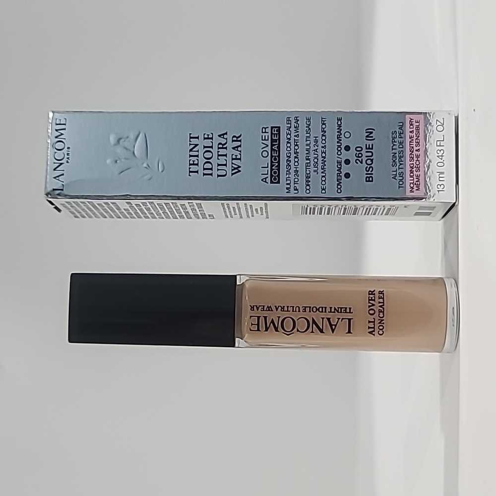 NIB ✅ Lancome # 260 BISQQUE (N) Teint Idole Ultra Wear All Over Concealer ✨ NIB